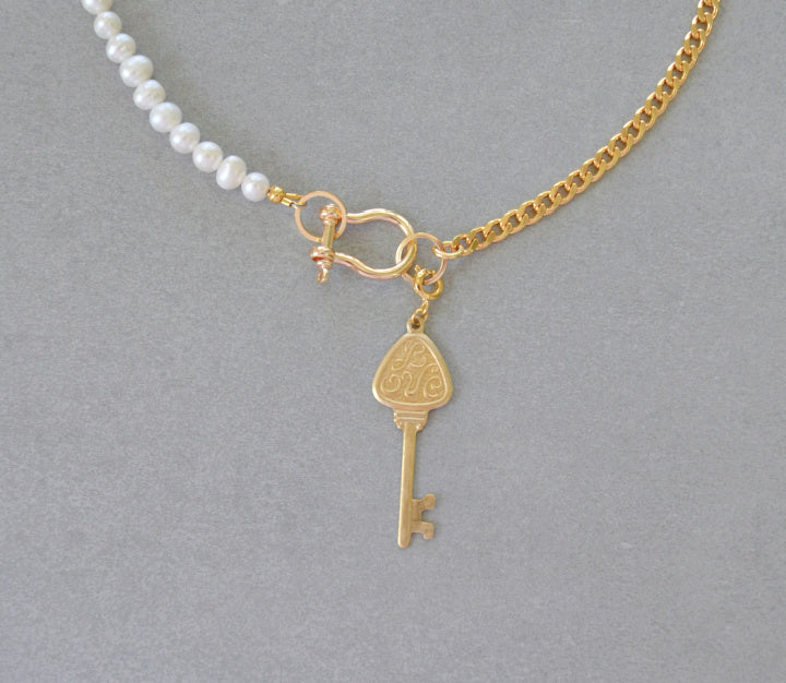 XL Love Key Charm • Halfable