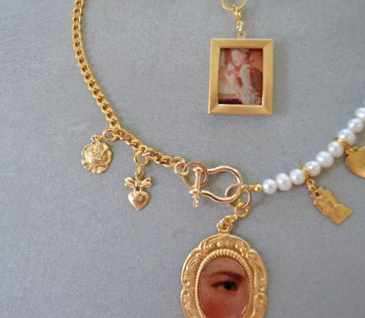 The Love Letter Charm • Halfable