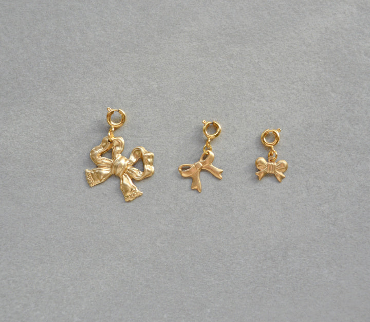 Medium Bow Charm • Halfable