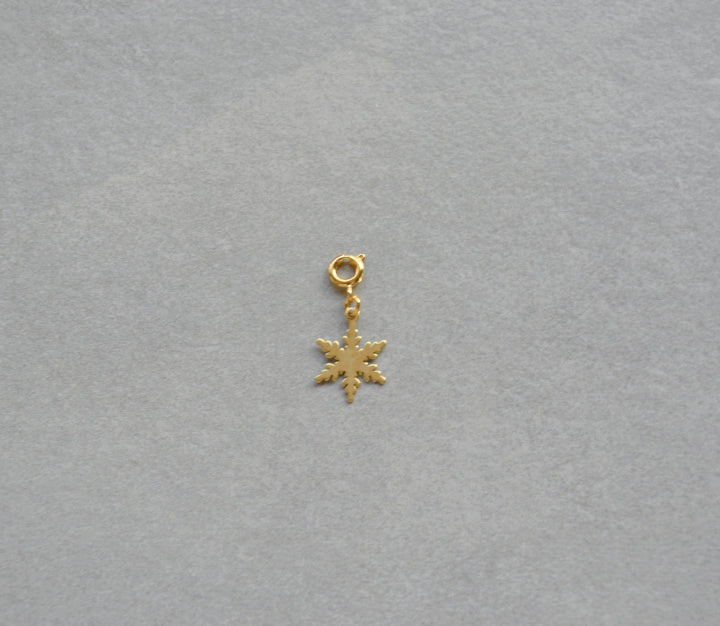 Medium Snowflake Charm • Halfable