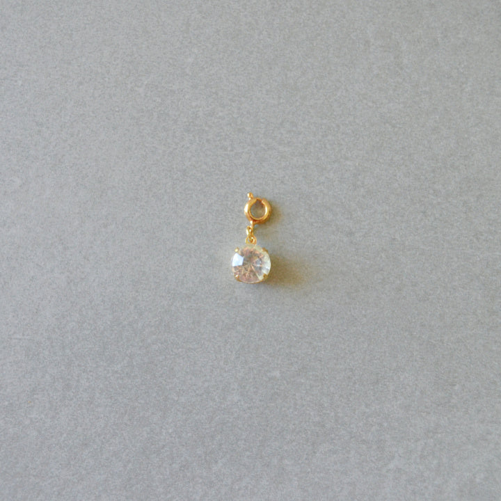 Crystal Clear Crystal Charm • Halfable