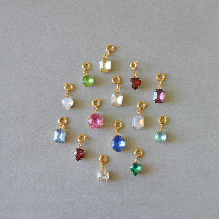 Crystal Clear Crystal Charm • Halfable