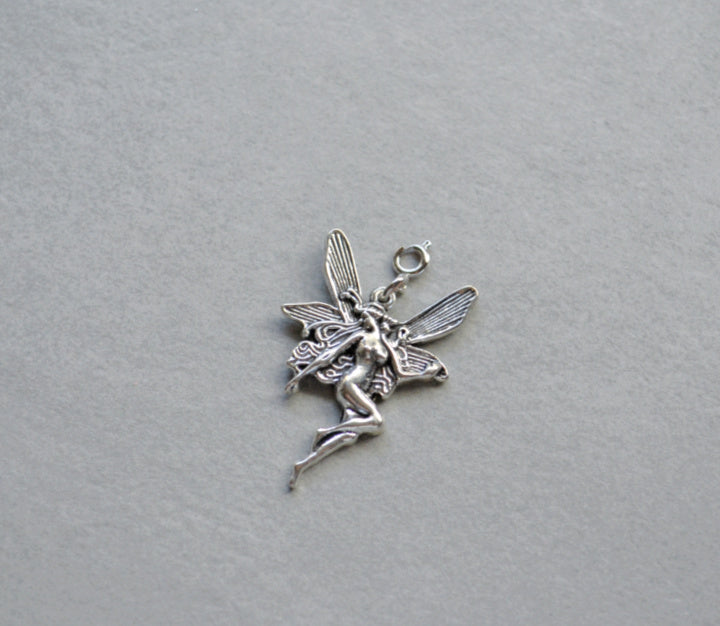 XL Fairy Charm • Silver Halfable
