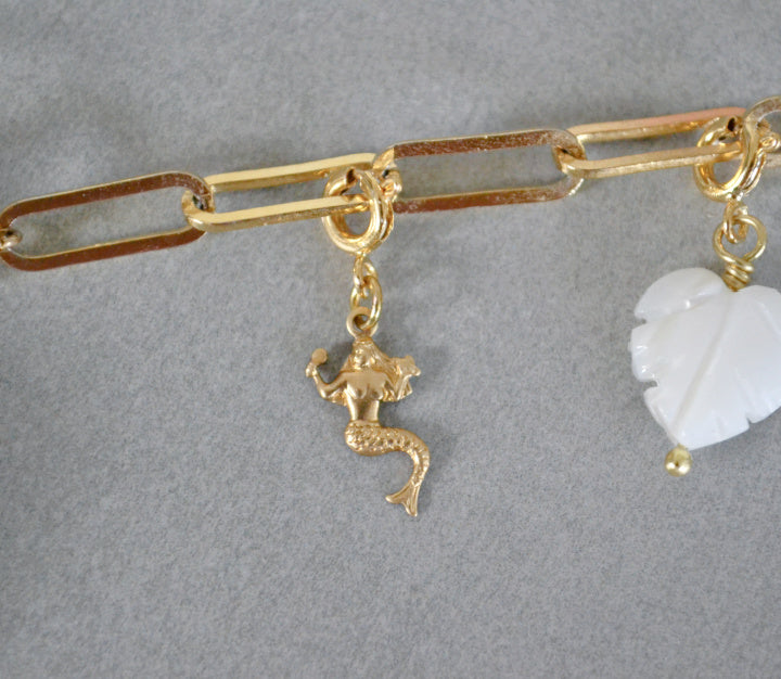 Tiny Mermaid Charm • Halfable