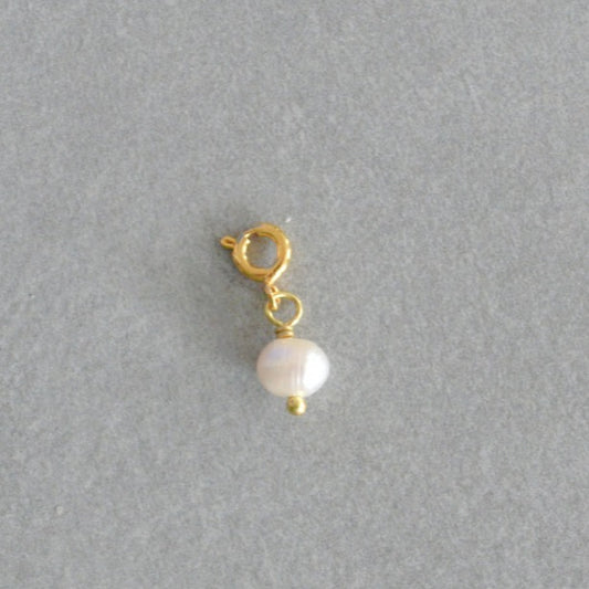 Small Pearl Charm • Halfable