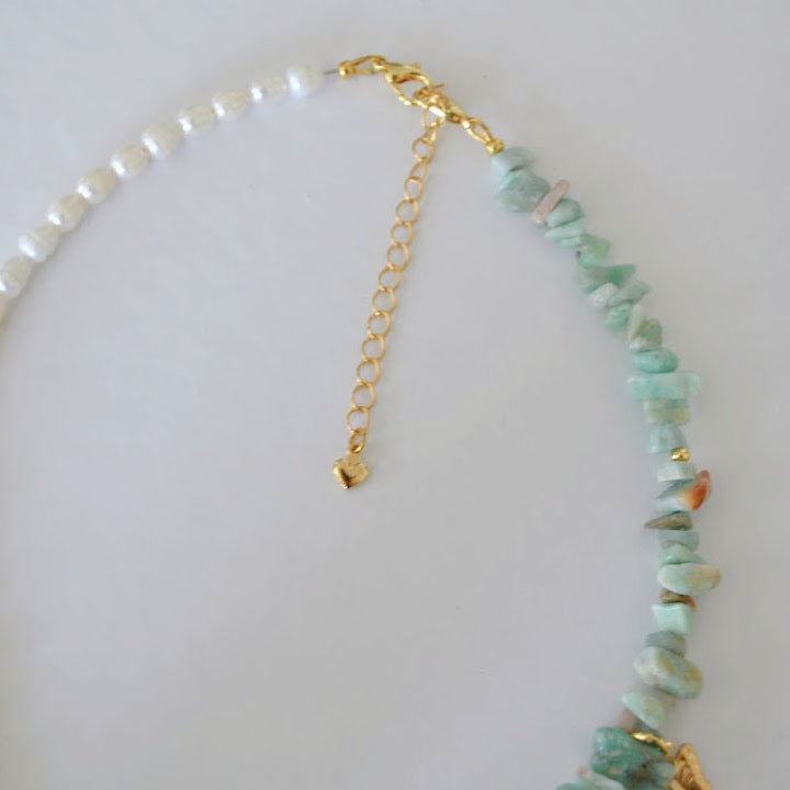 Amazonite Chip • Halfable