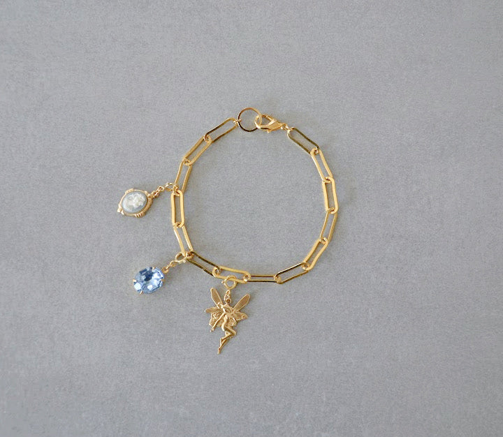 Gold Paperclip Chain • Halfable