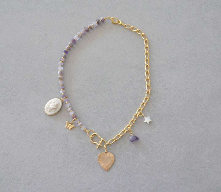 Amethyst Charm • Halfable