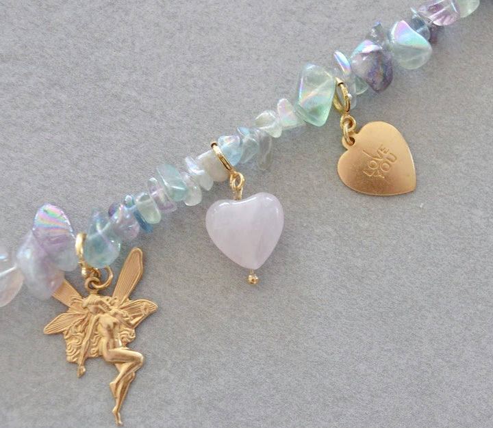 Small I Love You Heart Charm • Halfable
