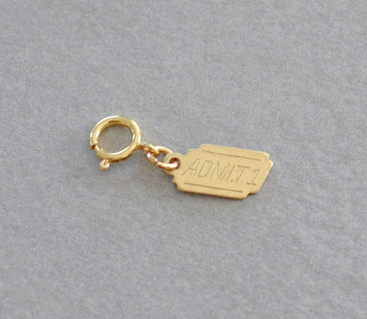 Ticket Charm • Halfable