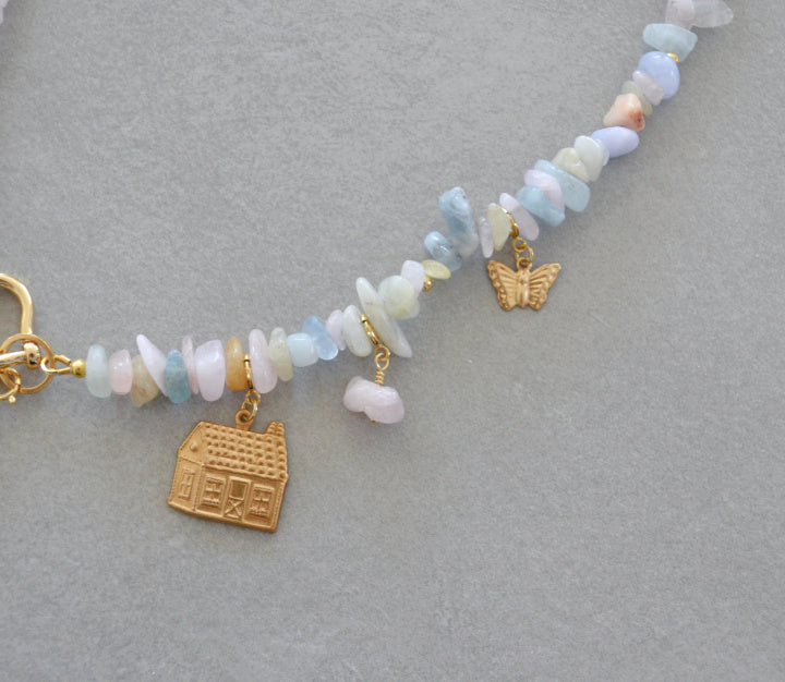 Morganite Chip • Halfable