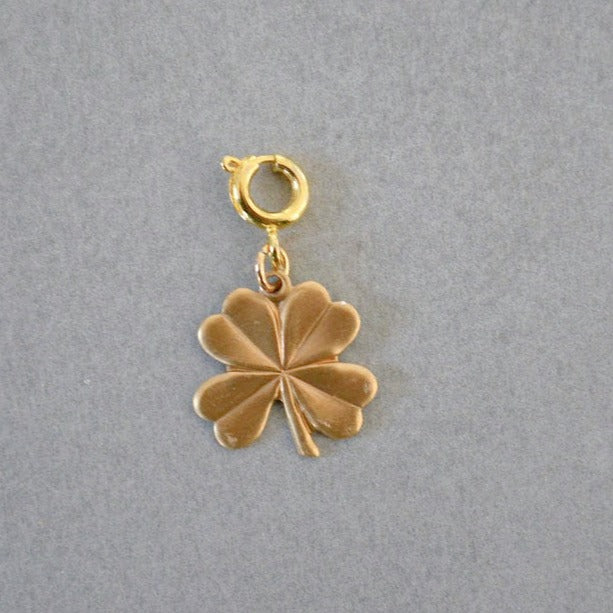 4 Leaf Clover Charm • Halfable