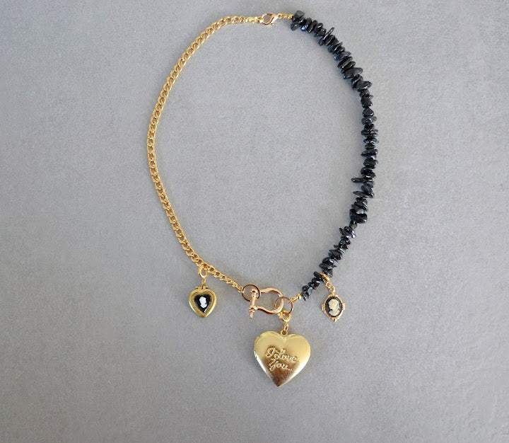 I Love You Locket Charm • Halfable