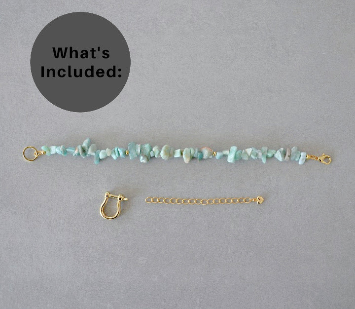 Amazonite Chip • Halfable