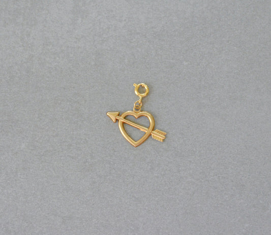 XL Cupid's Heart Charm • Halfable