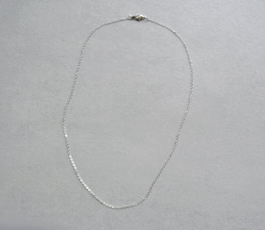 Delicate Silver Chain • Silver Halfable