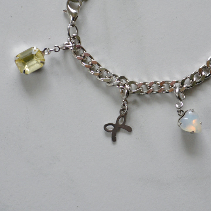 Bow Charm • Silver Halfable