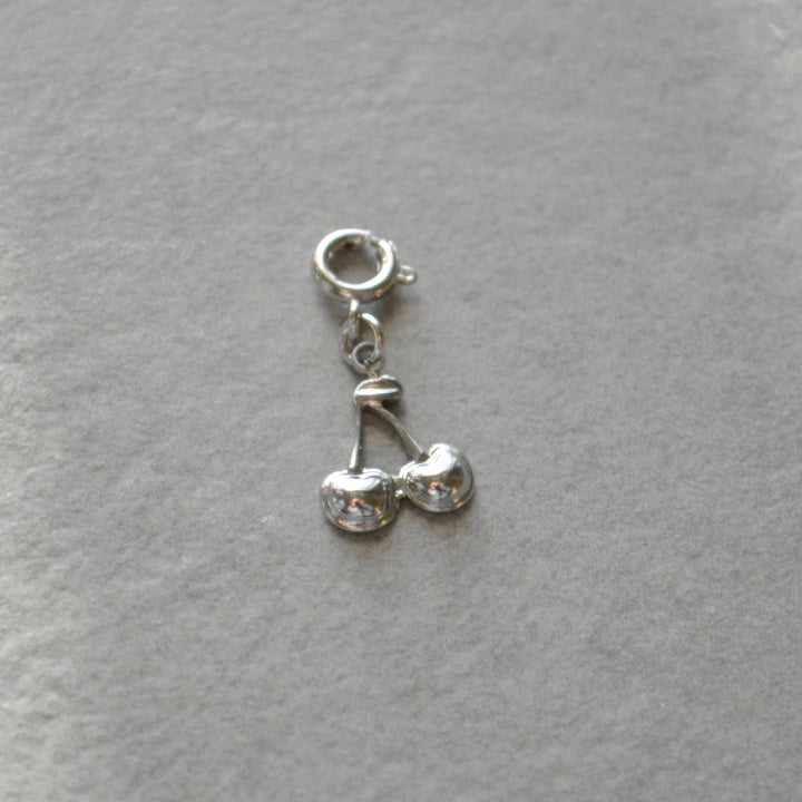 Cherries Charm • Silver Halfable