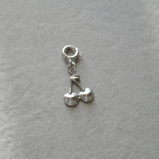 Cherries Charm • Silver Halfable