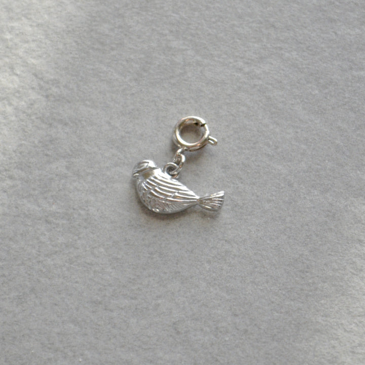 Bird Charm • Silver Halfable