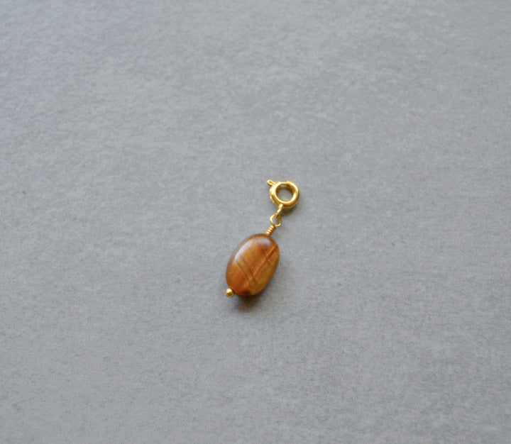 Tiger Eye Charm • Halfable