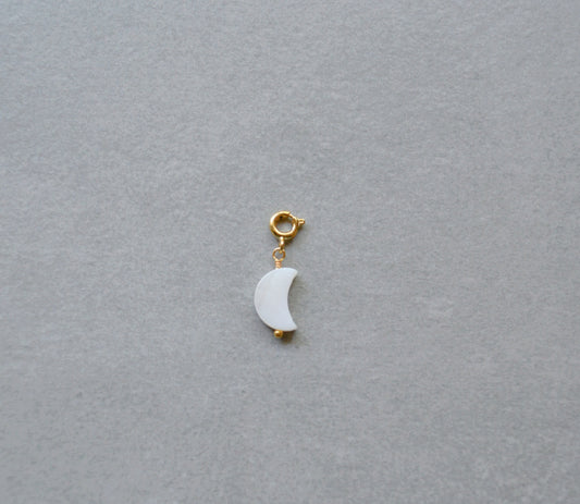 Moon Shell Charm • Halfable