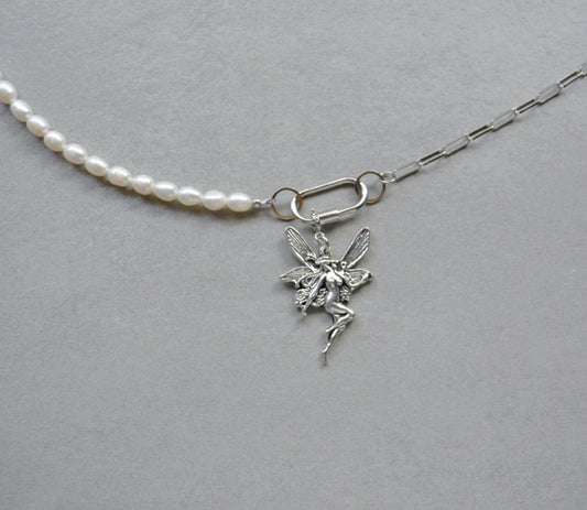 XL Fairy Charm • Silver Halfable