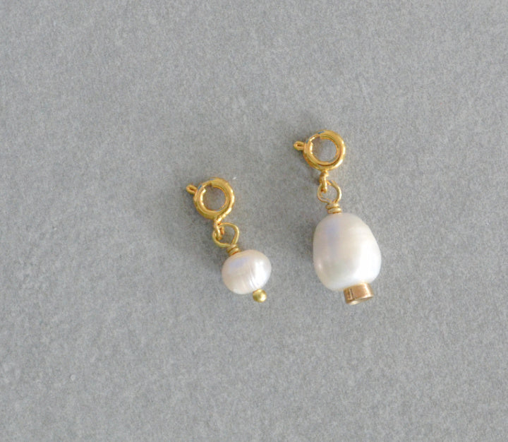 Medium Pearl Charm • Halfable