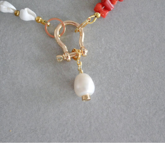 Medium Pearl Charm • Halfable