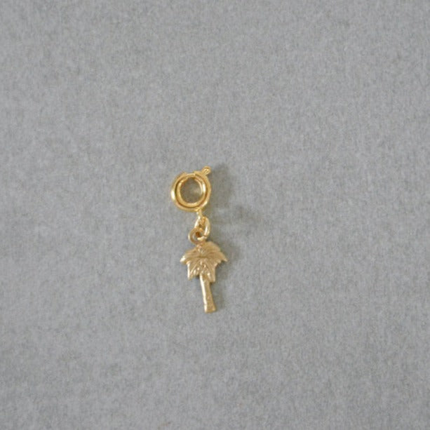 Tiny Palm Tree Charm • Halfable