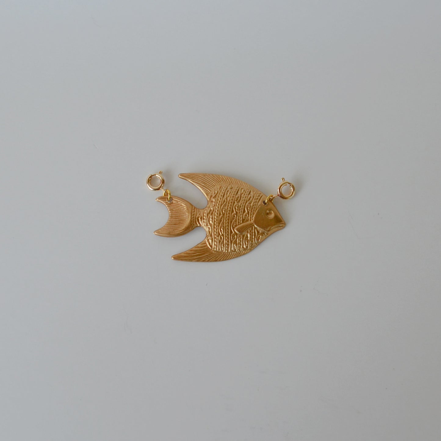 XL Fish Connector Charm • Halfable