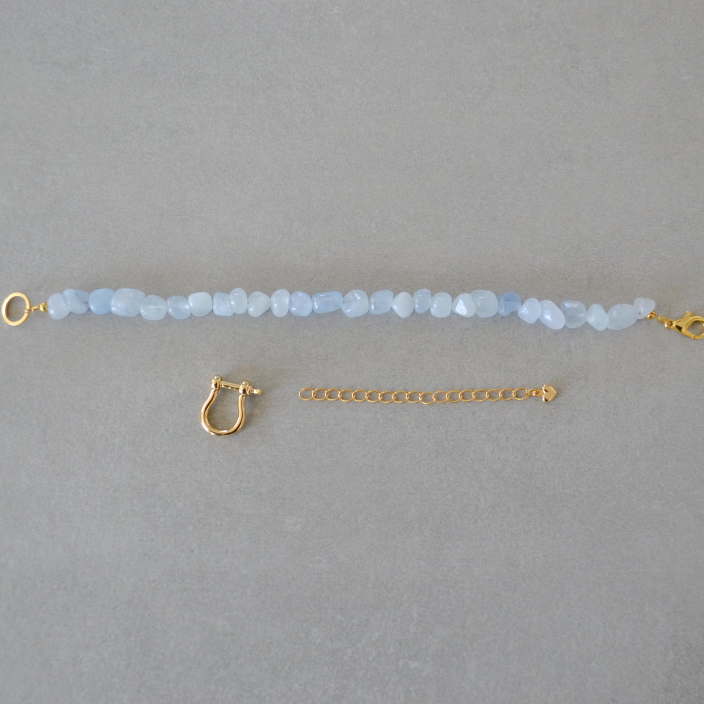 Aquamarine Bead• Halfable