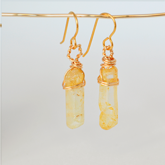 Ella Earrings • Lemon