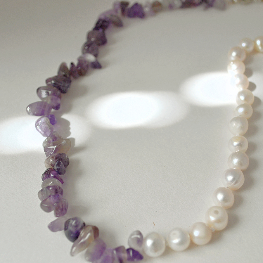 Harmony Necklace • Amethyst