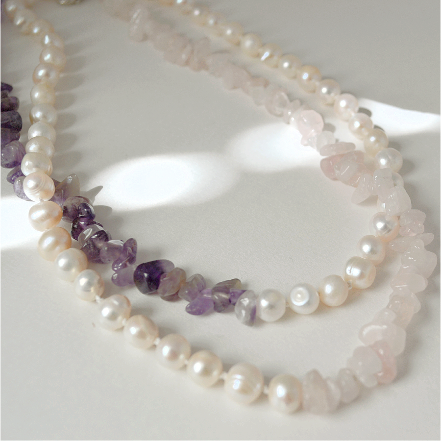 Harmony Necklace • Amethyst