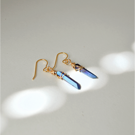 Ella Earrings • Cobalt