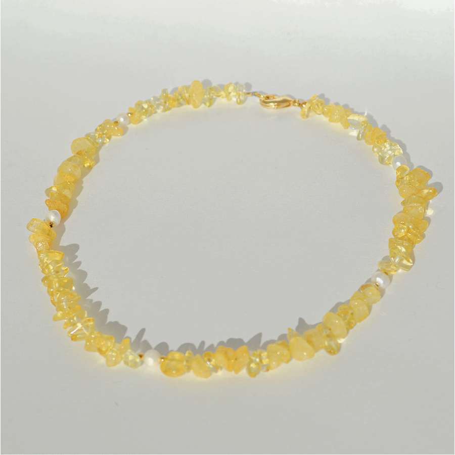 Calypso Necklace • Citrine