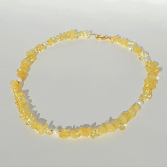 Calypso Necklace • Citrine