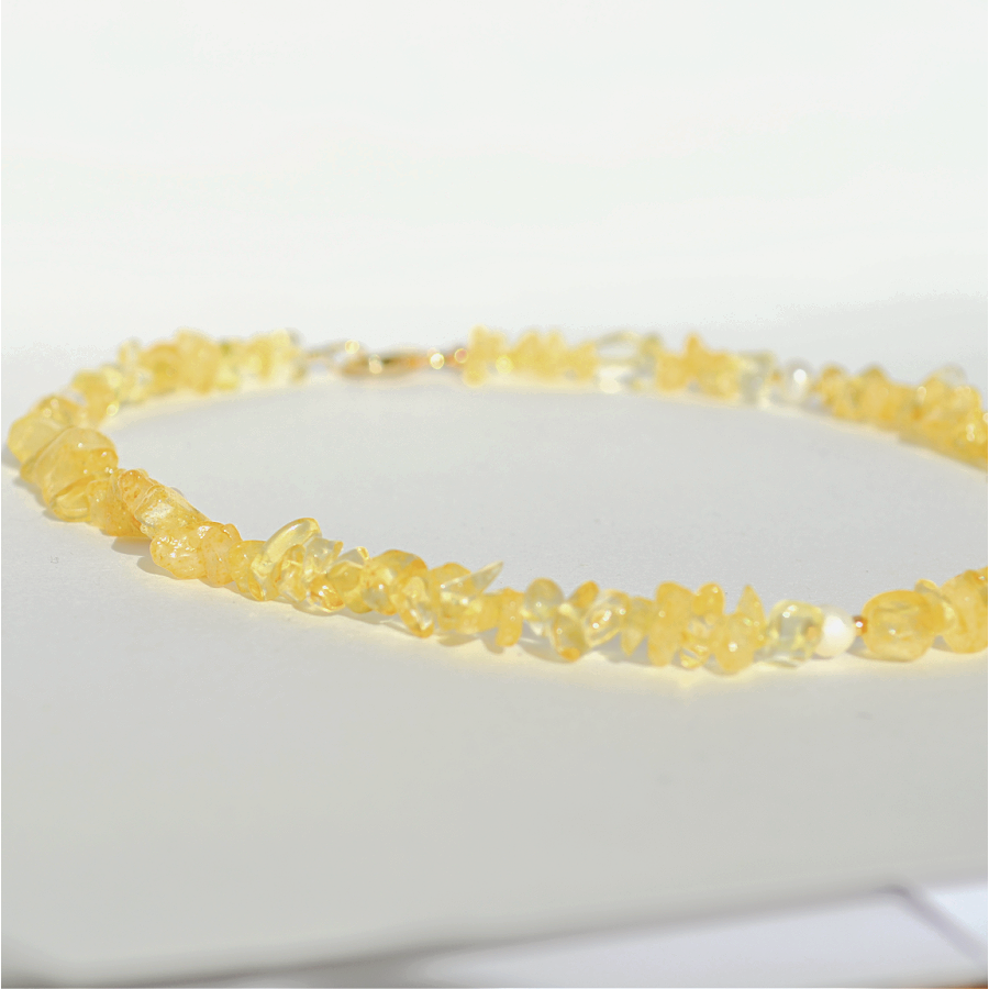 Calypso Necklace • Citrine