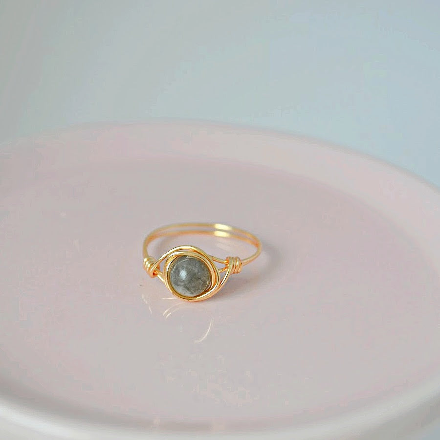 Labradorite Ring