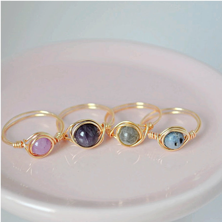 Purple Quartz Ring