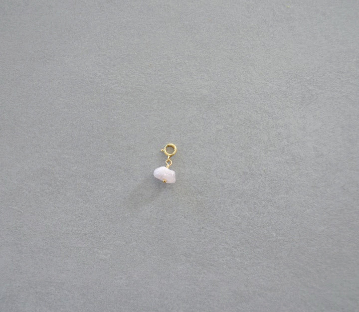 Rose Quartz Charm • Halfable