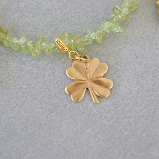 4 Leaf Clover Charm • Halfable