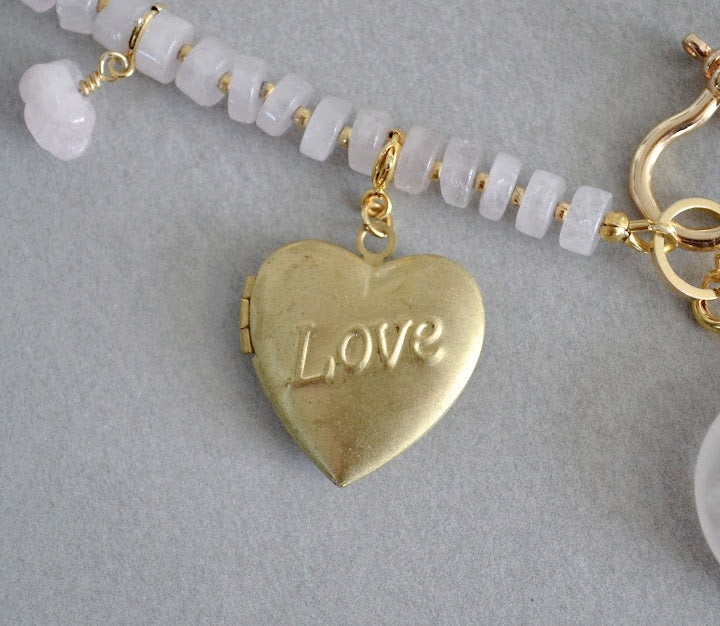 Love Locket Charm • Halfable