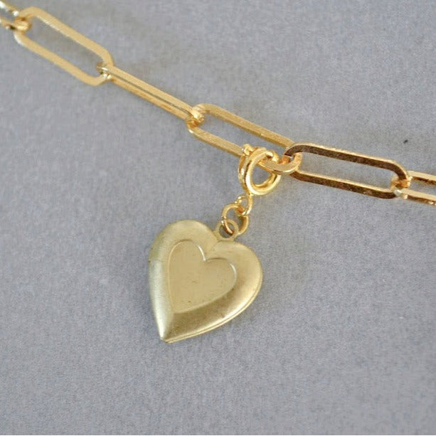 Heart Locket Charm • Halfable